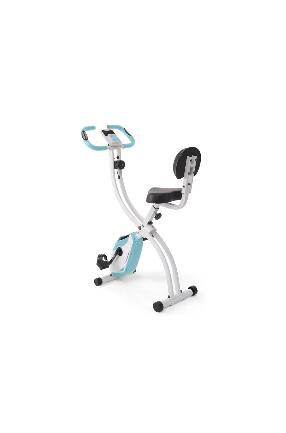 Ultrasport F-bike 200B z oparciem, rower treningowy mechaniczny, pionowy