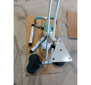 Ultrasport F-bike 200B z oparciem, rower treningowy mechaniczny, pionowy