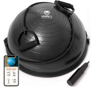 URBNFit Half Balance Ball - Trenażer równowagi z piłką do jogi