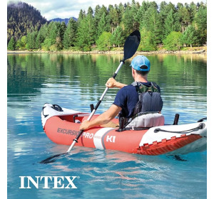 Kajak Intex EXCURSION PRO K1 305 cm 1 miejsca 180 kg 3 warstwy