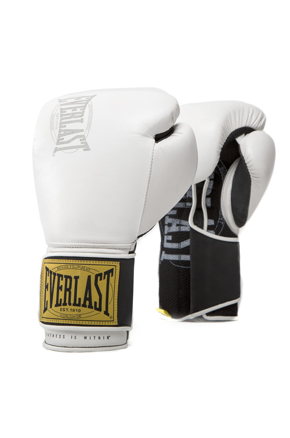 Everlast 1910 klasyczne rękawice treningowe 16 OZ WHITE