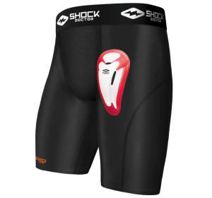 Shock Doctor 221 - ochraniacz na krocze + spodenki Chłopcy L cup size S