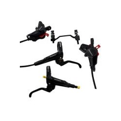 Hamulce tarczowe zestaw Shimano M6000 Deore 800mm/J-Kit 1700mm czarne  p+t