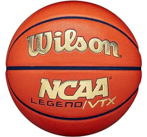 Piłka do koszykówki Wilson NCAA LEGEND VTX, Mischleder, na halę i boisko