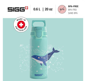 Sigg 6005 Butelka dla Dzieci, Niebieski, 0,6 l  wolne od BPA