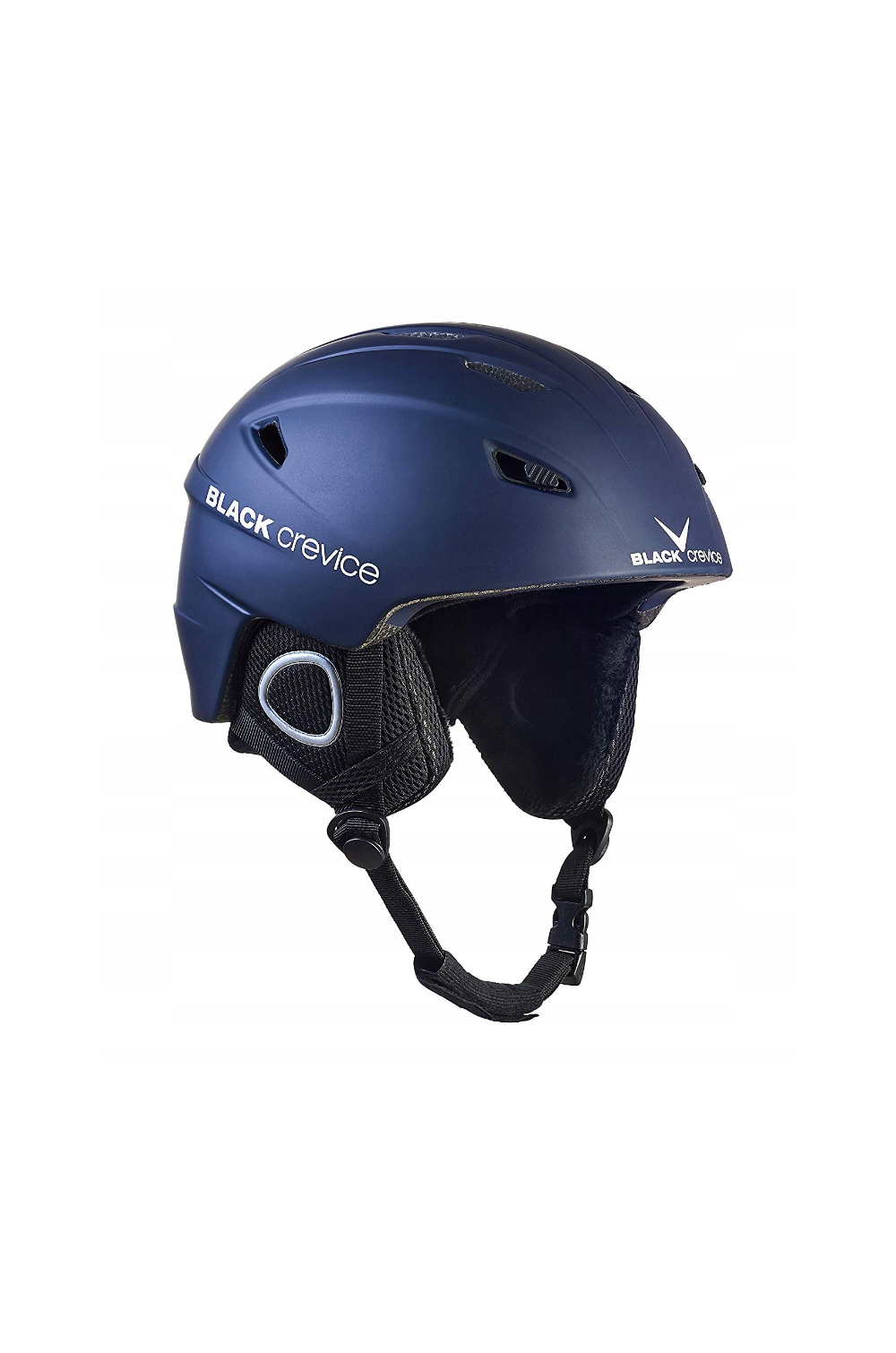 Black Crevice Kask Narciarski Biały Granat XS