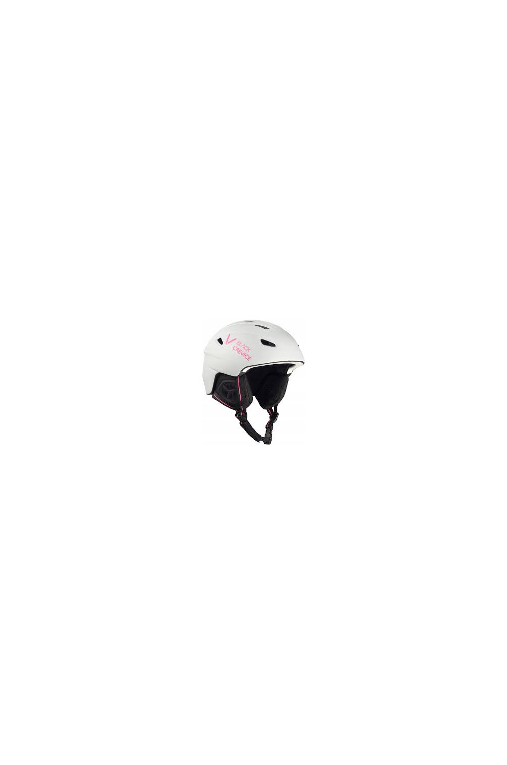 BLACK CREVICE Kask narciarski 49-51cm XXS biały