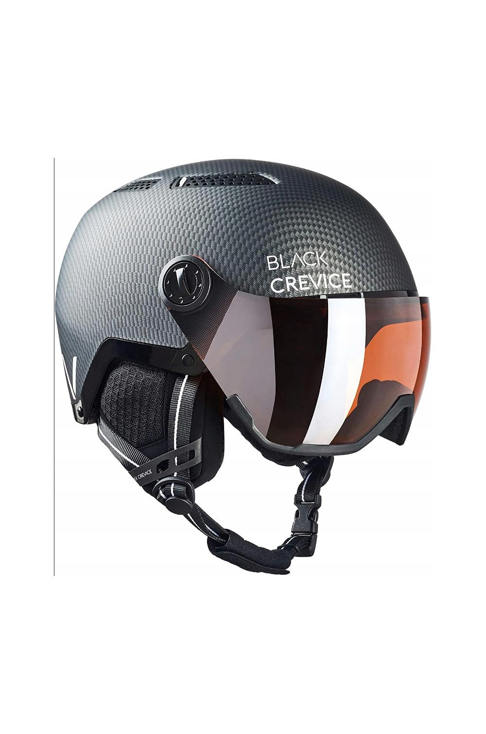 BLACK CREVICE Kask narciarski 51-54 cm S carbon