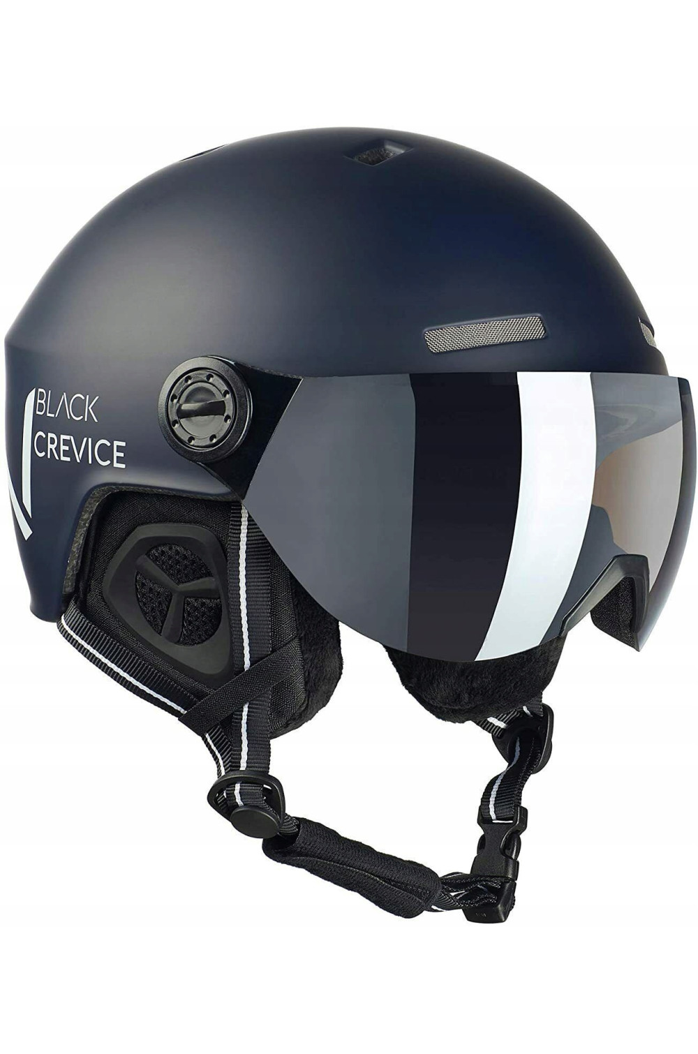 Kask narciarski Black Crevice Solden granatowo-biały r. S 51-54cm