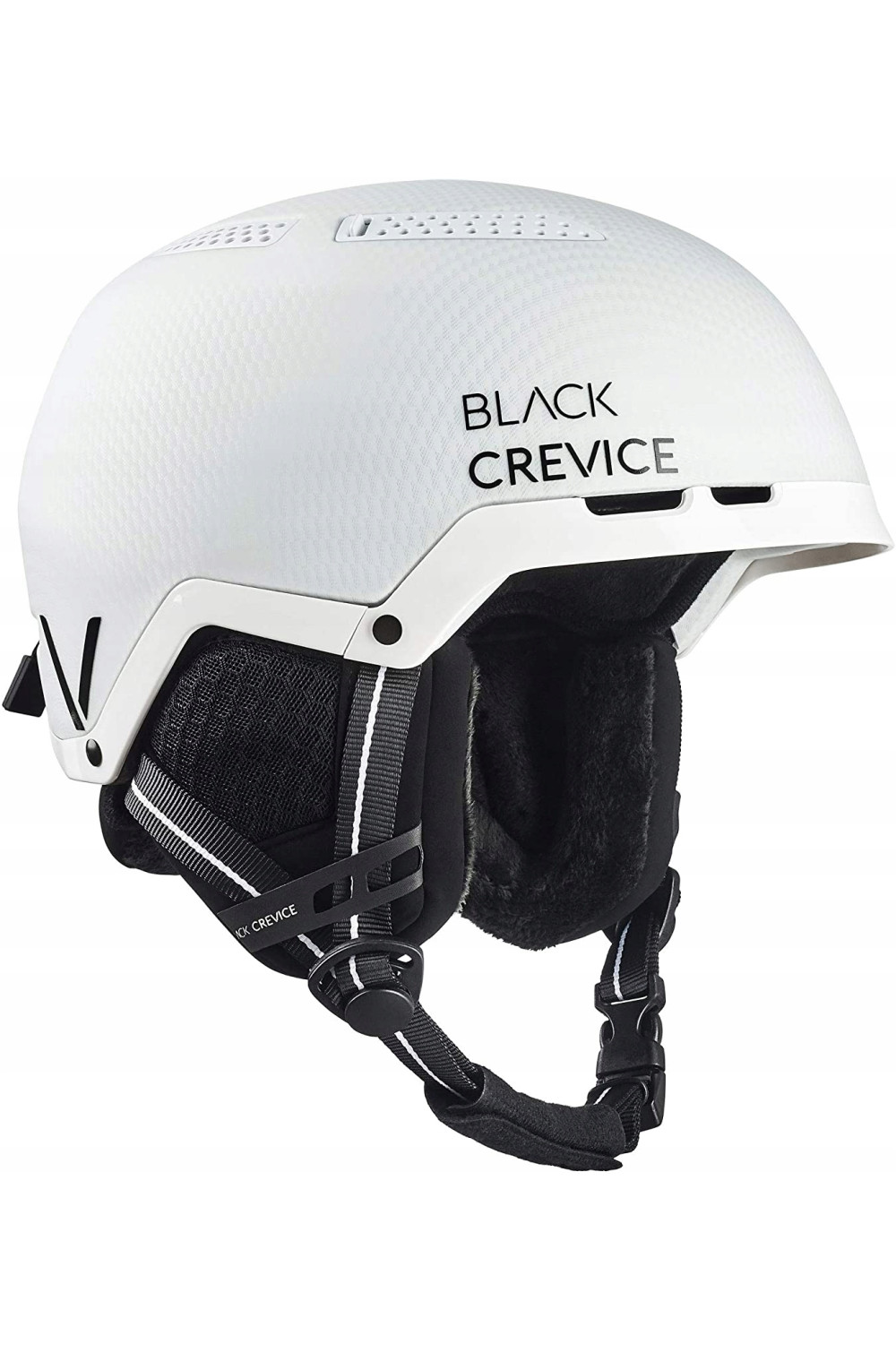 Kask narciarski Black Crevice Chamonix L 58-61cm karbon biały/czarny