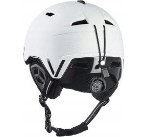 Kask narciarski Black Crevice Chamonix L 58-61cm karbon biały/czarny