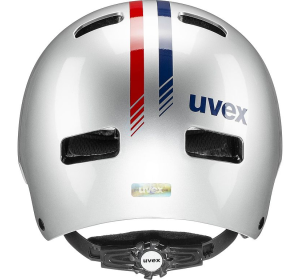 Kask rowerowy Uvex kid 3 55-58cm race silver