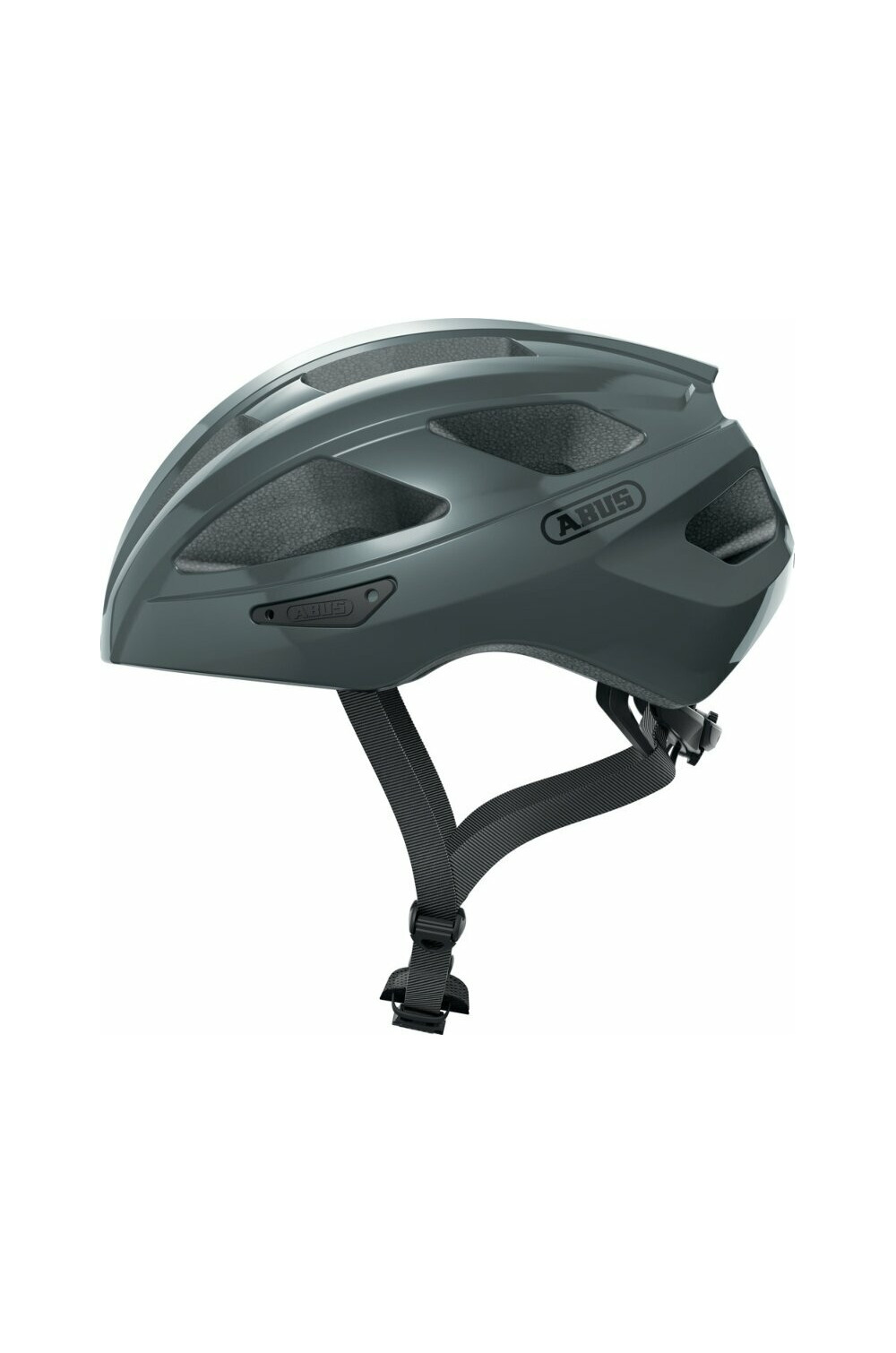 Kask rowerowy Abus Road Macator L 58-62cm race grey Szary  In-Mold