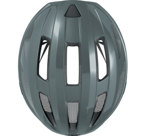 Kask rowerowy Abus Road Macator L 58-62cm race grey Szary  In-Mold