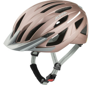 Kask rowerowy alpina gent mips 51-56cm rose matt światło led