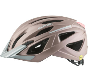 Kask rowerowy alpina gent mips 51-56cm rose matt światło led