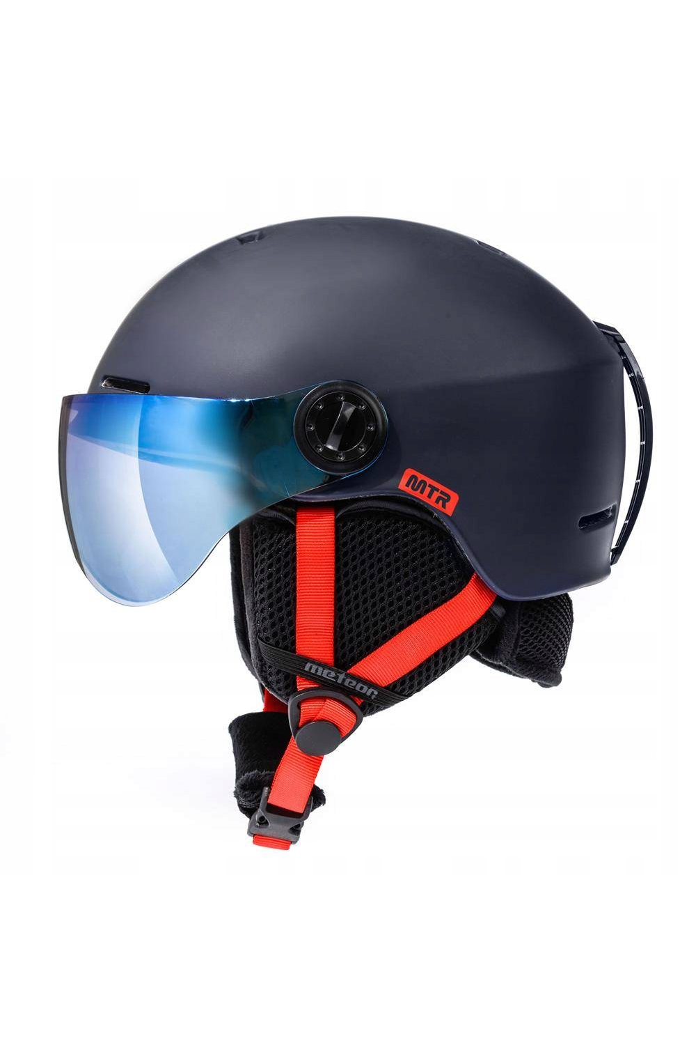 Kask narciarski Meteor Falven S 53-55 cm granatowy