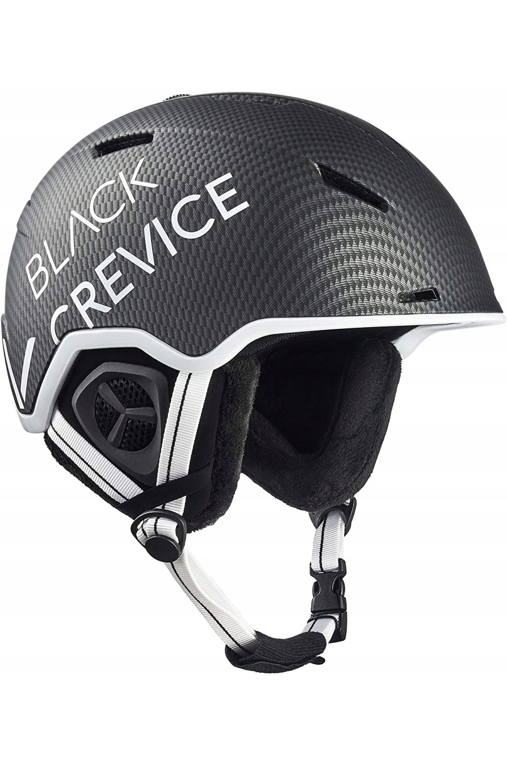 BLACK CREVICE Kask narciarski 58-61cm Czarny Unisex wentylowany