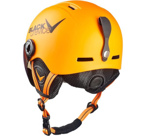 Kask narciarski dzieci młodzieżowy Black Crevice XXS 48-52 cm