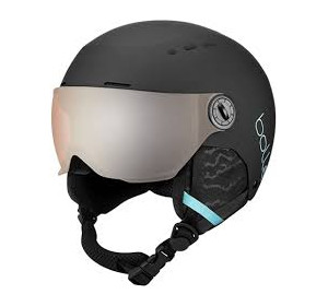 Kask narciarski Bolle Quiz Visor XS 49-52 cm czarny