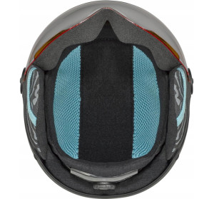 Kask narciarski Bolle Quiz Visor XS 49-52 cm czarny