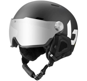 Kask narciarski Bolle MIGHT VISOR L 59-62 cm czarny z wizjerem