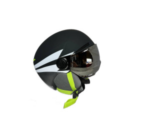 Kask narciarski Alpina zupo visor q-lite 51-55 cm charcoal-neon mat