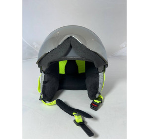 Kask narciarski Alpina zupo visor q-lite 51-55 cm charcoal-neon mat