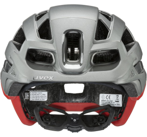 Kask rowerowy Uvex Finale light 2.0 52-57cm szaro-czarwony