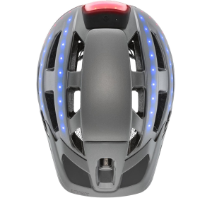 Kask rowerowy Uvex Finale light 2.0 52-57cm szaro-czarwony