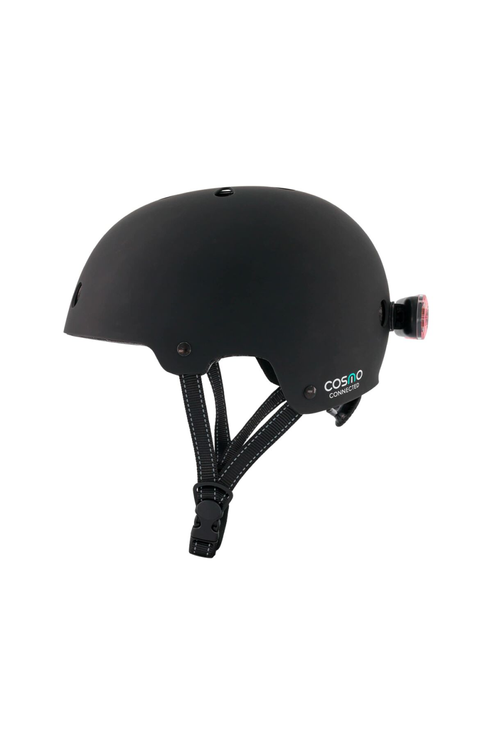 Kask rowerowy Cosmo Connected Evasion rozmiar S/M 53-58 cm czarny