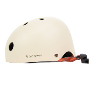 Kask rowerowy Badawin Sadi beżowy L 58-61cm crem white