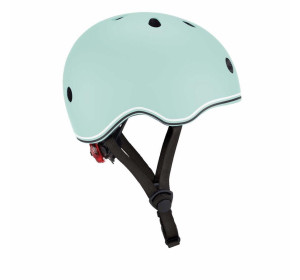 Kask rowerowy Globber go light dziecięcy 45-51cm pastel green LED