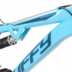 Rower Górski Damski Huffy Marker 26" MTB 21 Biegów Shimano Niebieski