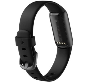 Fitbit Luxe Tracker, czarny/grafitowy, jeden rozmiar (w zestawie paski S i L)