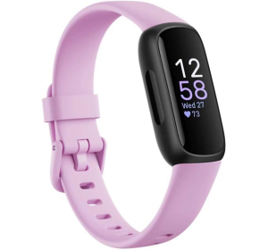 Fitbit Inspire 3 Tracker, liliowy, jeden rozmiar (paski S i L)