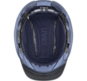 Kask jeździecki Uvex Elexxion Plus 54-55 cm navy