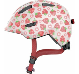 Kask rowerowy Abus Smiley 3.0 led 45-50 cm rose strawberry