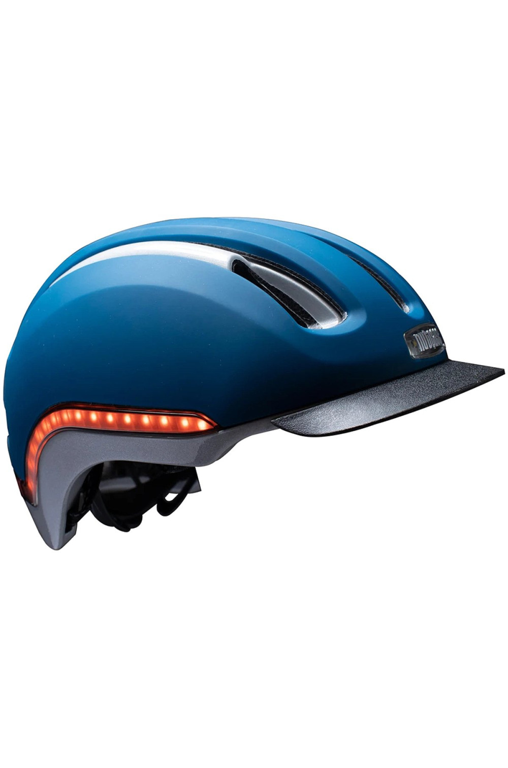 Kask rowerowy nutcase vio 59-62cm navy Niebieski  LED MIPS