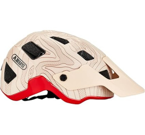 Kask rowerowy ABUS MTB-Helm MoDrop Unisex - rozmiar M dusty camel Enduro