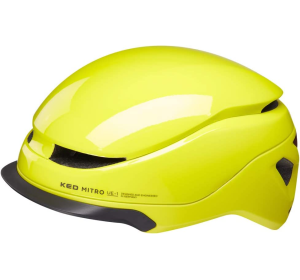 Kask rowerowy KED Mitro Neon r. L 58-61cm  żółty