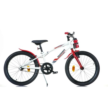 Rower F.lli Schiano Sch Runner 20" – Koła 20", Stalowa Rama, Czerwony