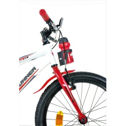 Rower F.lli Schiano Sch Runner 20" – Koła 20", Stalowa Rama, Czerwony