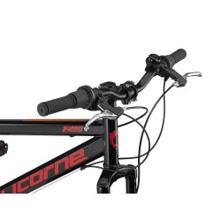 Rower Licorne RS Thunder 24 cale czarno-czerwony