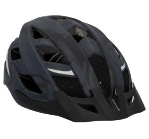 Kask rowerowy FISCHER Urban Plus Brooklyn, L/XL 58-61 cm czarno-szary matt