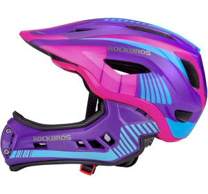 Kask rowerowy dla dzieci ROCKBROS BMX MTB S 48-53cm full face