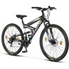 Rower MTB Licorne Strong XC 2d 29 cali czarny / zielony