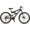 Rower MTB Licorne Strong XC 2d 29 cali czarny / zielony
