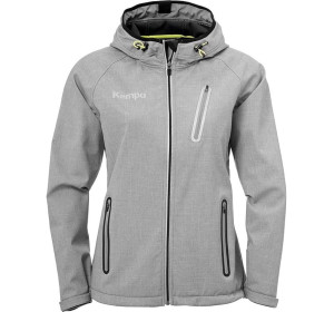 Kempa kurtka Core 2.0 softshell, unisex, szara, XXL