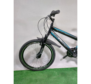 Rower górski MTB Chillaxx ESCAPE 24" rama 33cm biegów 21 czarno-niebieski